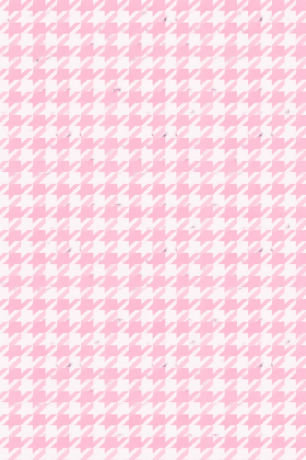 Pink and white houndstooth pattern